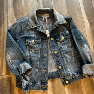 MadeWell Cropped Jean Jacket